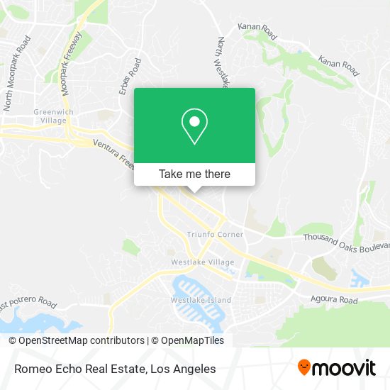 Mapa de Romeo Echo Real Estate
