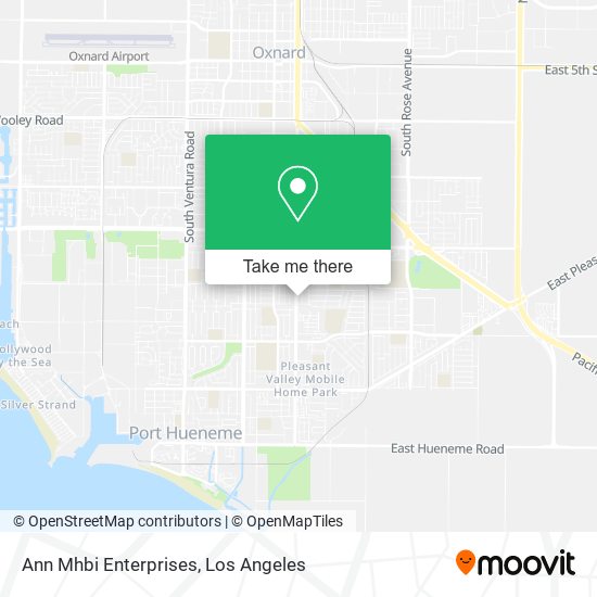 Ann Mhbi Enterprises map