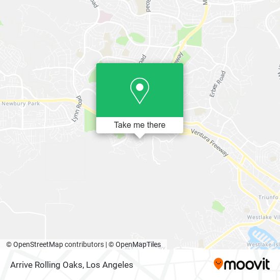 Mapa de Arrive Rolling Oaks