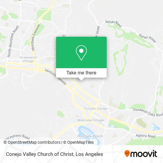 Mapa de Conejo Valley Church of Christ