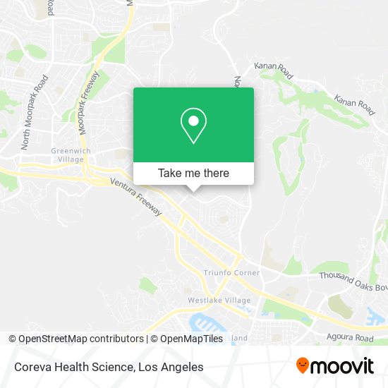 Coreva Health Science map