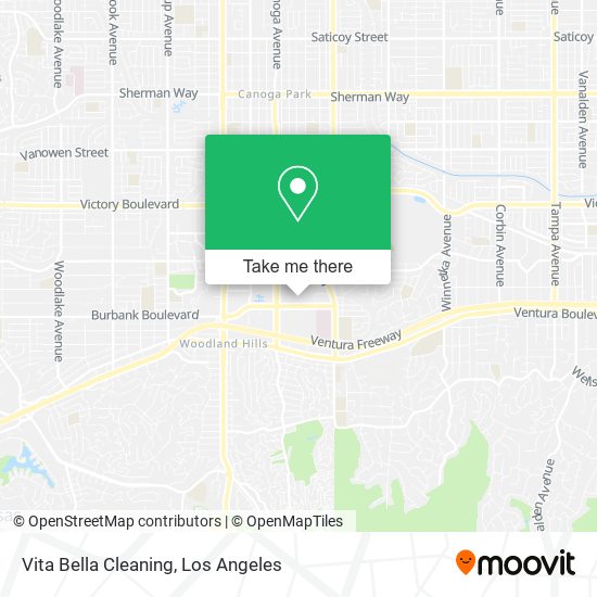 Vita Bella Cleaning map