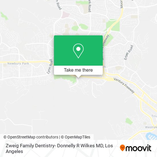 Zweig Family Dentistry- Donnelly R Wilkes MD map