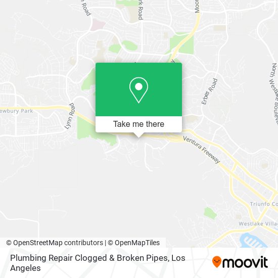 Plumbing Repair Clogged & Broken Pipes map
