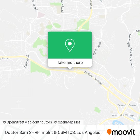 Mapa de Doctor Sam SHRF Implnt & CSMTCS