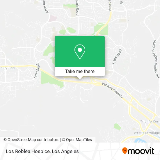 Mapa de Los Roblea Hospice