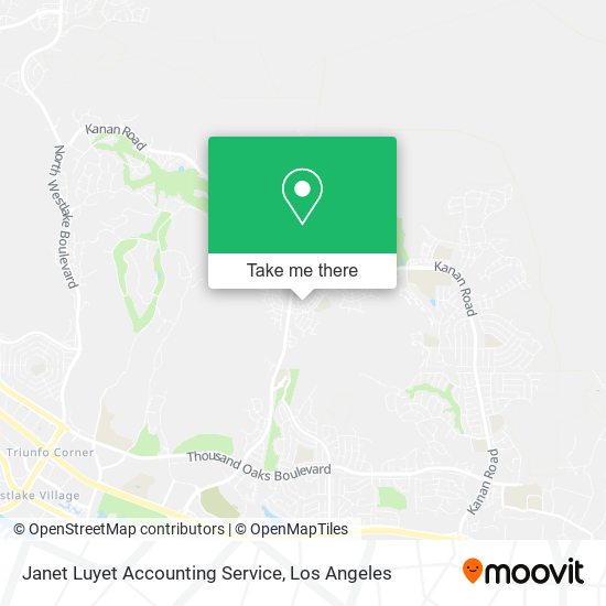 Janet Luyet Accounting Service map