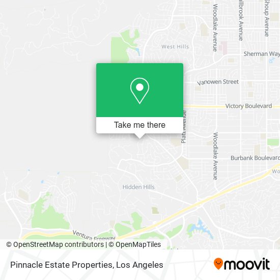 Pinnacle Estate Properties map