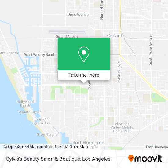 Sylvia's Beauty Salon & Boutique map