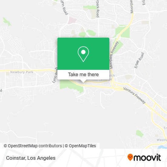 Coinstar map