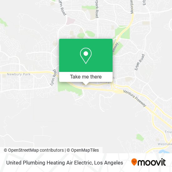 Mapa de United Plumbing Heating Air Electric