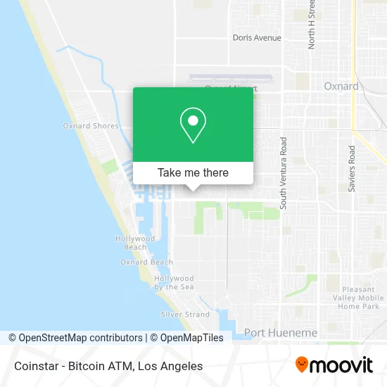 Coinstar - Bitcoin ATM map