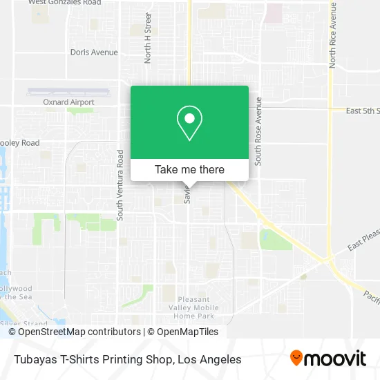 Mapa de Tubayas T-Shirts Printing Shop