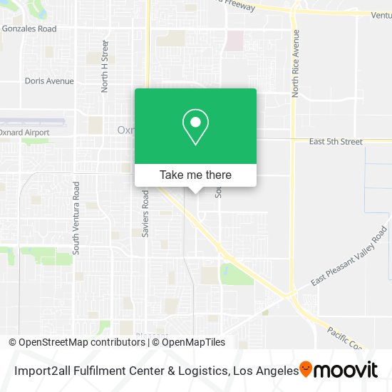 Mapa de Import2all Fulfilment Center & Logistics