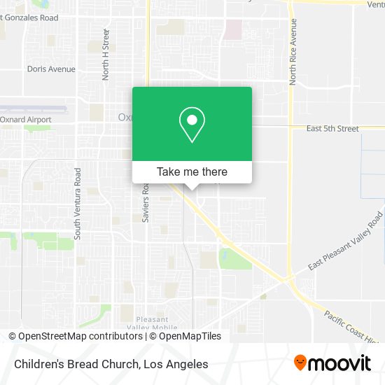 Children's Bread Church map
