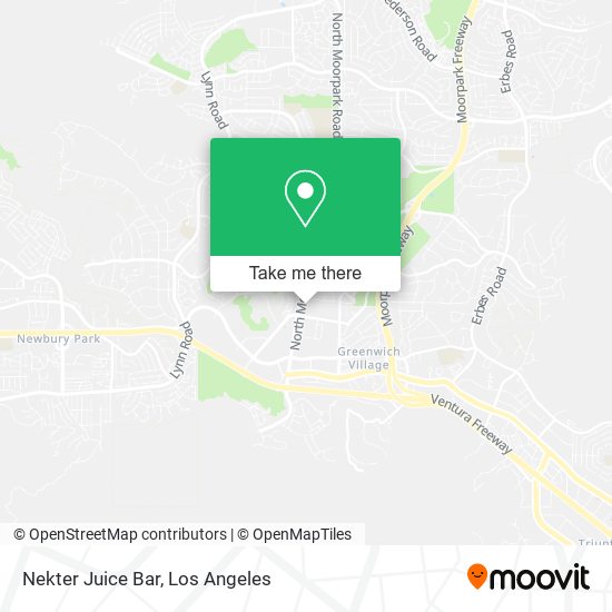 Nekter Juice Bar map