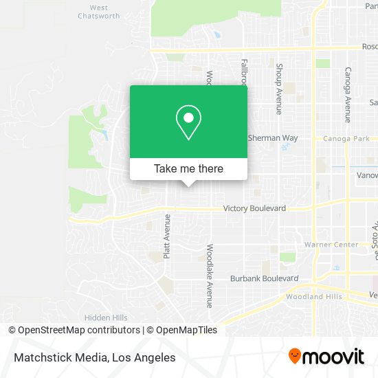 Mapa de Matchstick Media