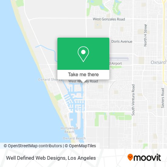 Well Defined Web Designs map