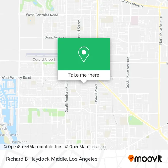 Mapa de Richard B Haydock Middle