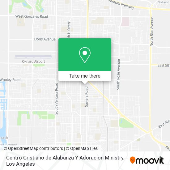 Centro Cristiano de Alabanza Y Adoracion Ministry map