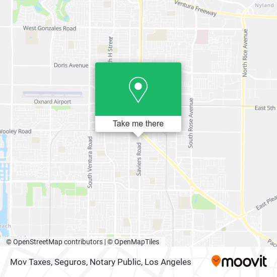 Mov Taxes, Seguros, Notary Public map