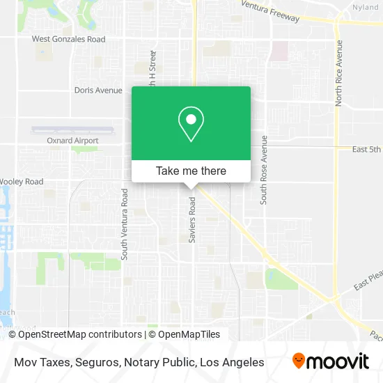 Mapa de Mov Taxes, Seguros, Notary Public