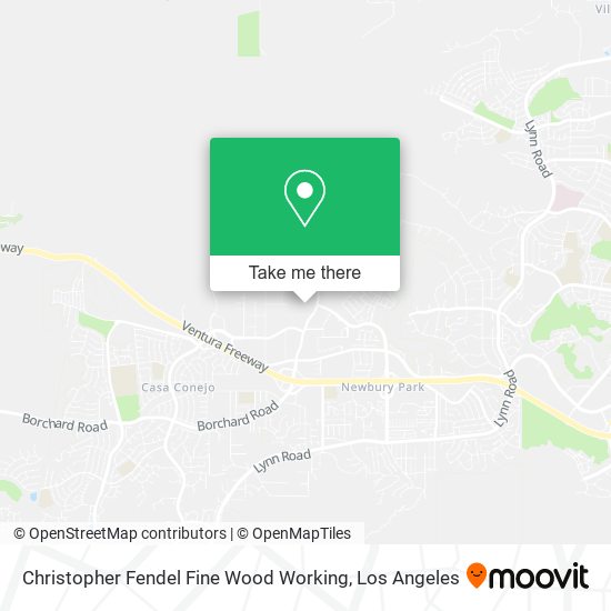 Christopher Fendel Fine Wood Working map