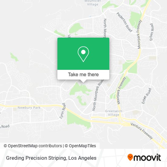 Greding Precision Striping map