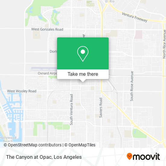 The Canyon at Opac map