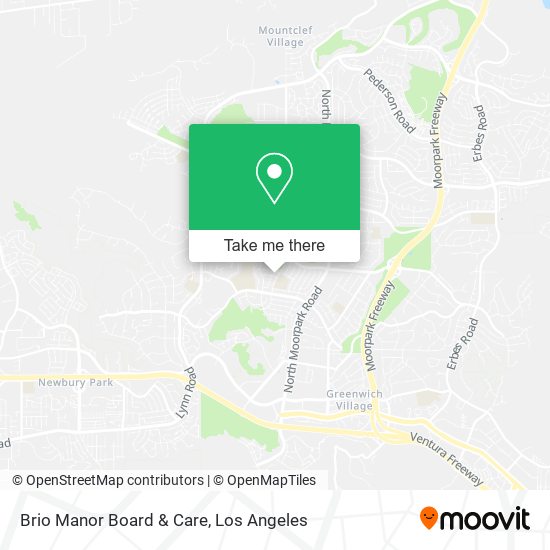 Mapa de Brio Manor Board & Care