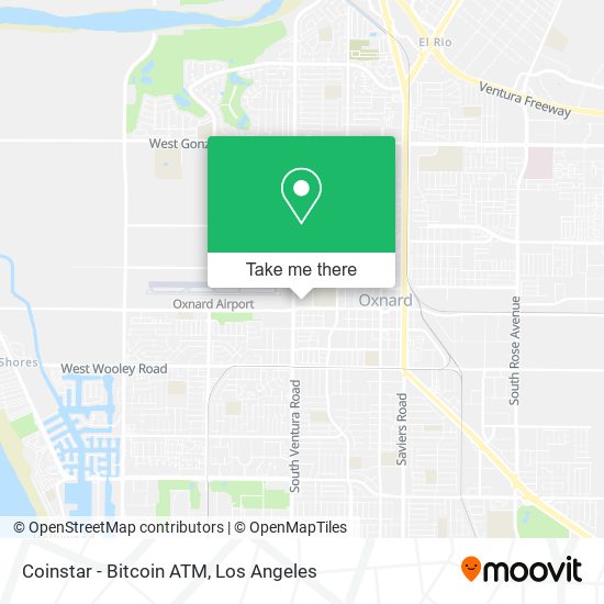 Mapa de Coinstar - Bitcoin ATM