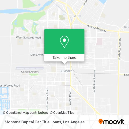Montana Capital Car Title Loans map