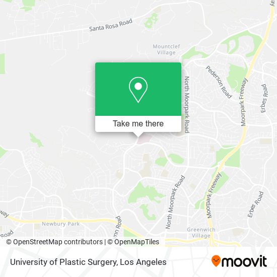 Mapa de University of Plastic Surgery