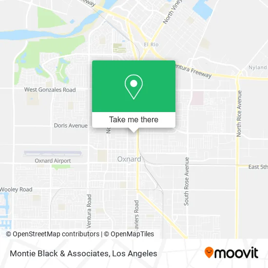 Montie Black & Associates map