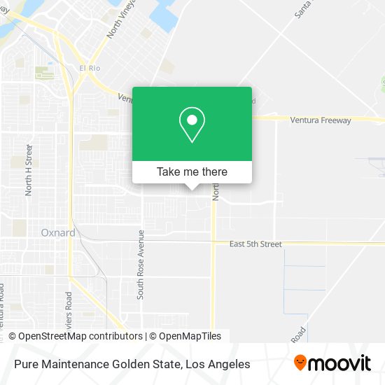 Pure Maintenance Golden State map