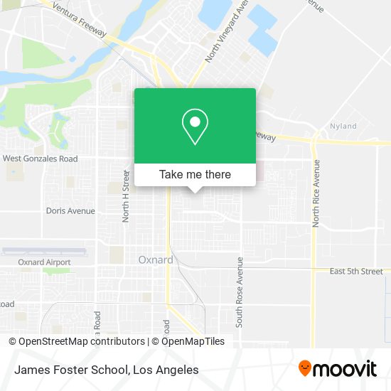 James Foster School map