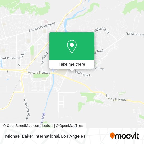 Michael Baker International map