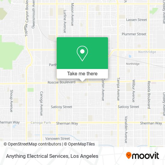 Anything Electrical Services map