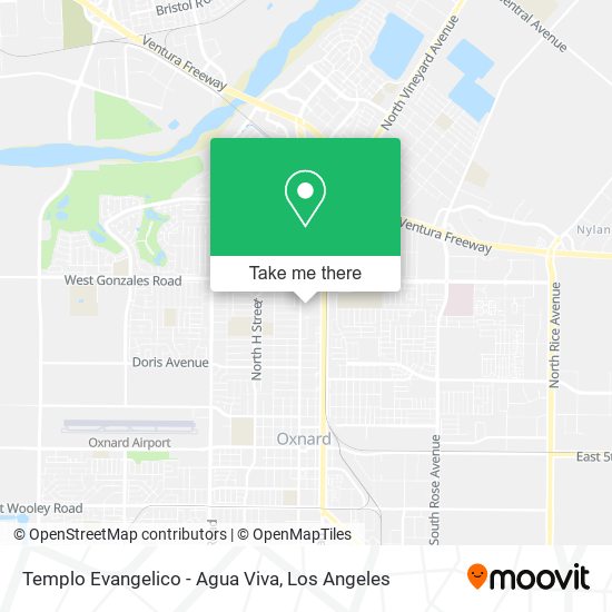 Mapa de Templo Evangelico - Agua Viva