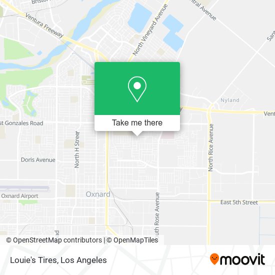 Louie's Tires map