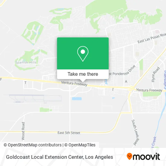 Goldcoast Local Extension Center map