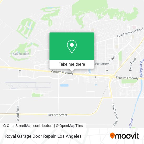 Mapa de Royal Garage Door Repair