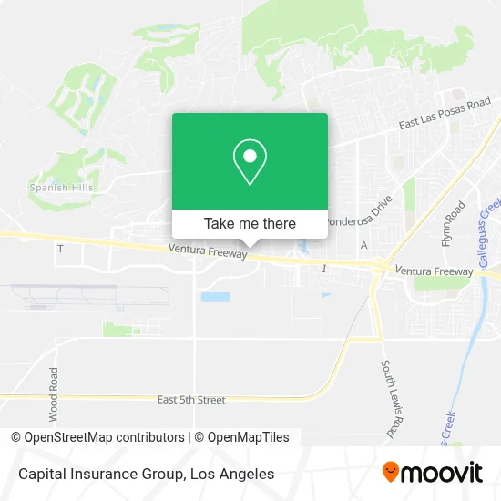 Capital Insurance Group map