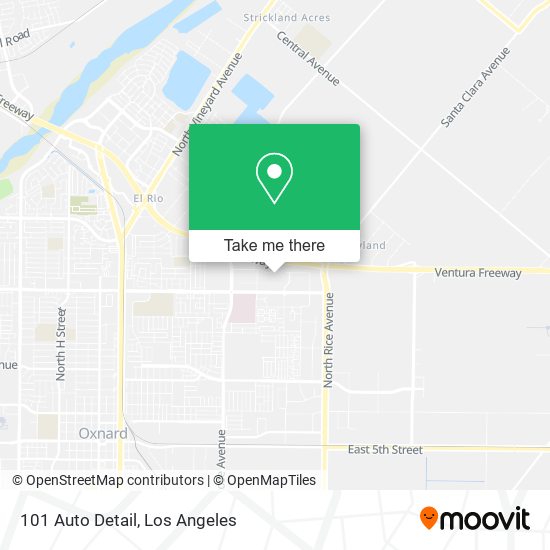 Mapa de 101 Auto Detail