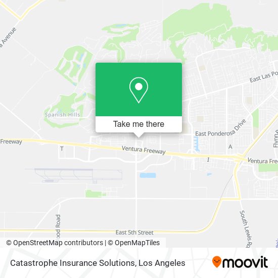 Catastrophe Insurance Solutions map