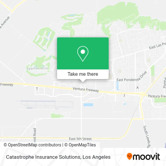 Catastrophe Insurance Solutions map