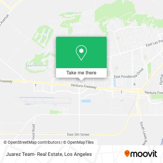 Mapa de Juarez Team- Real Estate