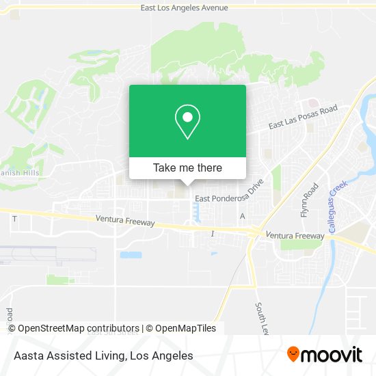 Aasta Assisted Living map