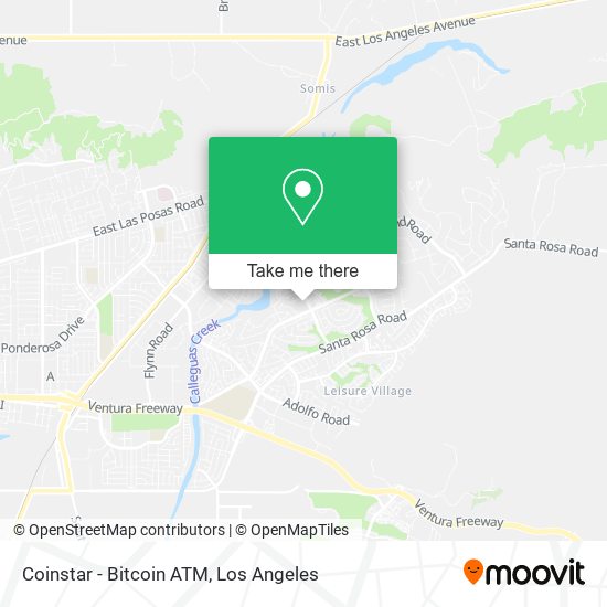 Coinstar - Bitcoin ATM map