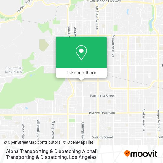 Alpha Transporting & Dispatching Alphafi Transporting & Dispatching map